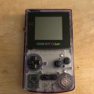 Gameboy color clear